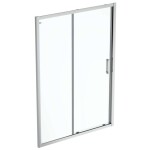 IDEAL STANDARD - Connect 2 Posuvné sprchové dveře, dvoudílné, 120 cm, silver bright/čiré sklo K9277EO