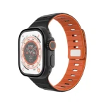FIXED Magnetický řemínek Silicone Magnetic Strap pro Apple Watch 44/45/46/49mm černý (FIXMST2-434-BK)