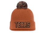 Nike Pánská zimní čepice Texas Longhorns NCAA Letter Mascot Knit with Pom