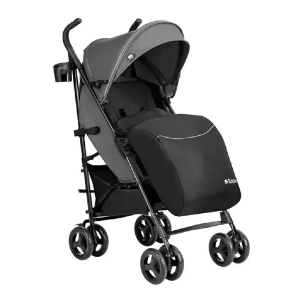 Tulano Davos 35 šedo-černá / Skládací kočárek / do 4 let / nosnost 22 Kg (TN-DAVOS 35 GREY-BLACK)
