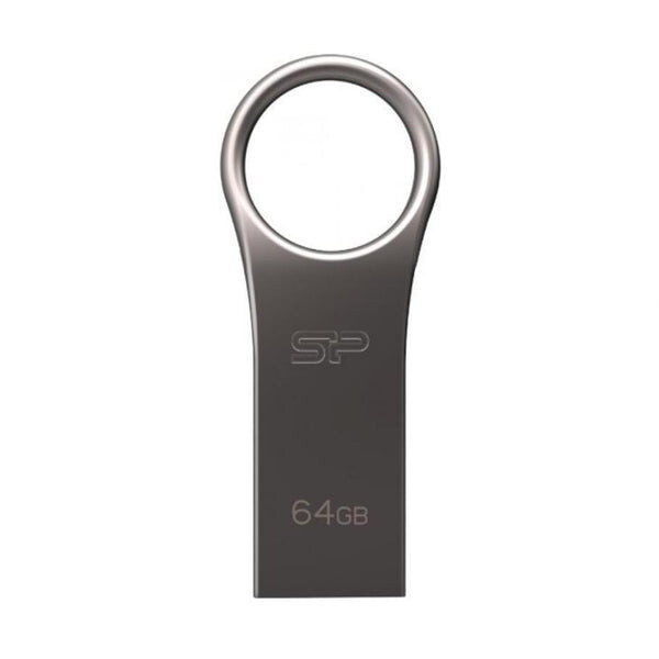 USB flash disk Silicon Power Jewel J80 64GB USB 3.2 G1, stříbrná