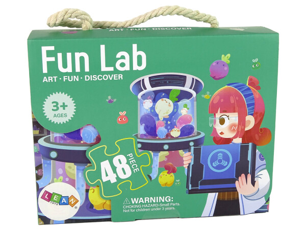 Mamido Dětské puzzle Laboratoř 48 dílků
