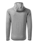 Direct stretch fleece pánský tmavě šedý melír S
