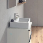 DURAVIT - Vero Air Umyvadlo nábytkové 600x470 mm, s přepadem, otvor pro baterii, bílá 2350600027