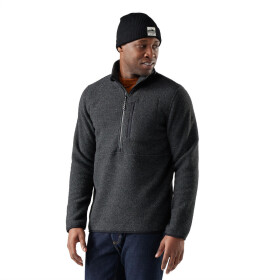 Pánská merino mikina SMARTWOOL Men's Second Cut Fleece 1/2 Zip, Charcoal velikost: XL