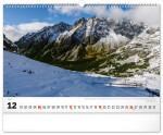 Nástěnný kalendář 2027 Notique Magické Tatry, 48 x 33 cm