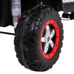 Mamido Dětské elektrické auto Buggy 4x4 Mercedes-Benz Unimog červené