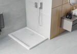 MEXEN - sprchová vanička obdélníková 80x70, bílá 40107080