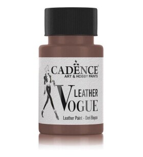 Barva na kůži Cadence Leather Vogue, 50 ml - brown, hnědá