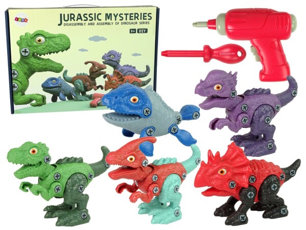 Mamido Sada dinosaurů na sešroubování 5 kusů