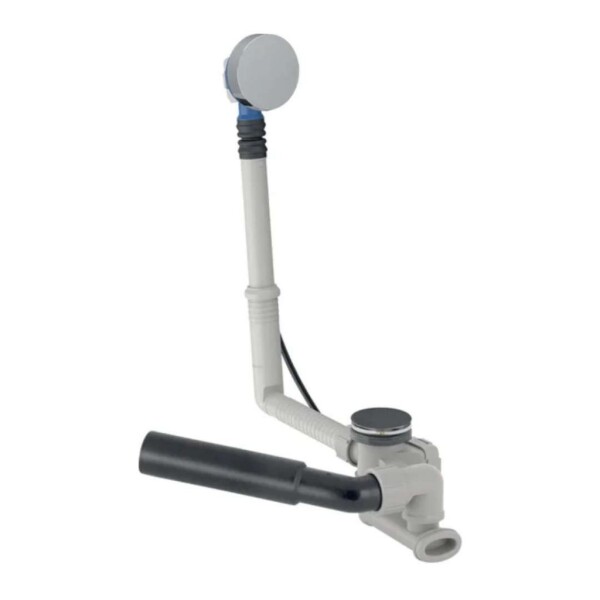 GEBERIT - Příslušenství Vanová odtoková a přepadová souprava, délka 26 cm, lesklý chrom 150.530.21.6