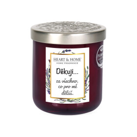 Svíčka - Děkuji - Albi