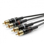 Oehlbach jack audio prodlužovací kabel [1x jack zástrčka 3,5 mm - 1x jack zásuvka 3,5 mm] 5.00 m černá pozlacené kontakty Oehlbac