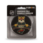 Inglasco NHL Maskot hokejový puk 510AN001901 New Jersey Devils