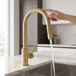 REA - Kuchyňská baterie Fresh Touch Brush Gold REA-B9842