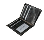 Pánské peněženky [DH] PC 106 BAR BLACK RFI černá jedna velikost