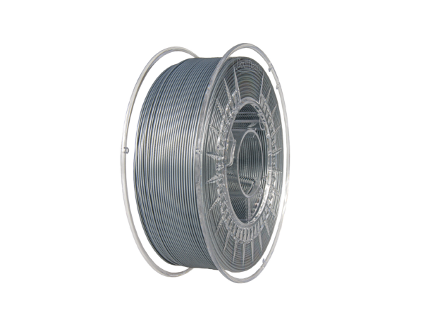 PET-G filament 1,75 mm stříbrný Devil Design 1 kg