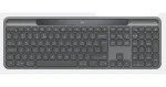 Logitech Signature Slim Solar K980 černá / Klávesnice / Bezdrátová / 2.4 GHz + Bluetooth / Solární nabíjení / Full-size (920-013773)
