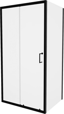 MEXEN/S - Apia sprchový kout obdélník 135x90, transparent, černá 840-135-090-70-00