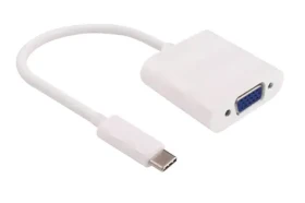 MicroConnect adaptér USB-C (M) - VGA (F) 0.2m bílá (USB3.1CVGAW)