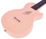 Cascha HH 2288 Carbon Fibre Ukulele Set Pink