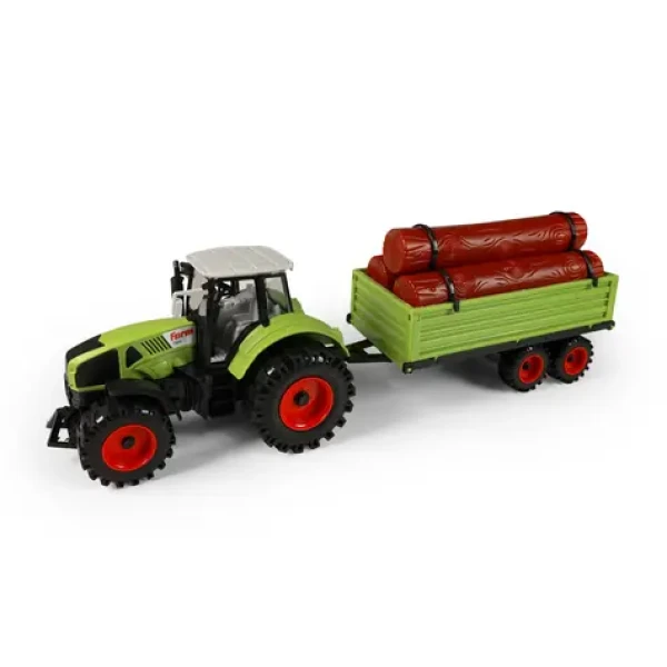 RAPPA Traktor s přívěsem na dřevo 45 cm