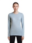 ICEBREAKER Wmns 200 Oasis LS Crewe, Zinc Blue (vzorek) velikost: S