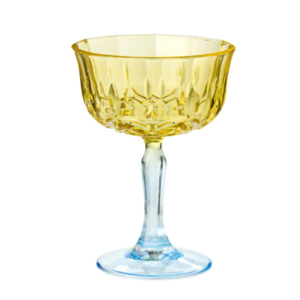 Ib Laursen Sklenice na víno Multi Colours 165 ml žluto-modrá, multi barva, sklo