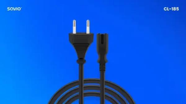 Napájecí kabel 2pin CL-185 / Kabel / 230V / 5m (SAVKABELCL-185)