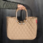 Nákupní taška Reisenthel Loopshopper L Frame Rhombus ginger