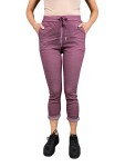 HOSH Dámská kalhoty Isabel Velikost: M/L, Barva: Hnědá