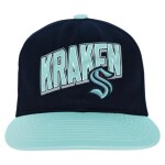 Outerstuff Dětská kšiltovka Seattle Kraken NHL Essentials Deadstock Snapback