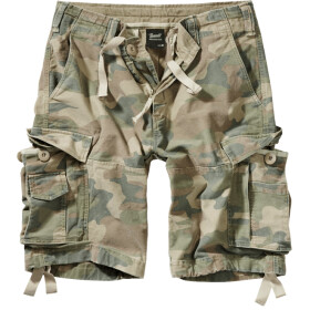Brandit Kalhoty krátké Vintage Classic Shorts woodland světlý 7XL