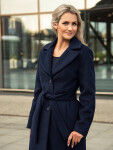 Gamstel Coat Ala Navy Blue