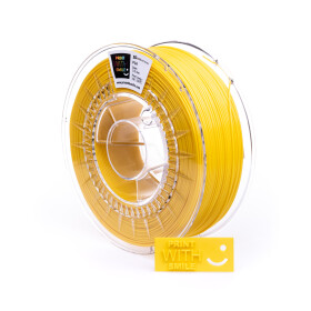 PLA filament yellow 1,75 mm Print With Smile 0,5kg