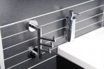 SAPHO - X-ROUND trojháček otočný, chrom XR211
