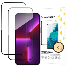 Wozinsky Ochranné sklo iPhone 17/16 Pro / Tvrzené sklo / Plně lepené / 2 ks