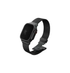 UNIQ DANTE PRO řemínek pro Apple Watch 49 46 45 44 mm - GRAPHITE BLACK (černá) (8886463692257)