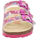 Dívčí korkové pantofle FOOTBAD Pink/Multicolored Superfit 1-800113-5690 - 35