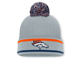 Fanatics Pánská zimní čepice Denver Broncos NFL Fissure Cuffed Knit Hat with Pom