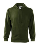 Trendy Zipper mikina pánská military 3XL