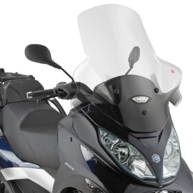 D5601St plexi čiré Piaggio Mp3 Touring 300-400 (11), vxš750x650 mm, o 120 mm vyšší než originál