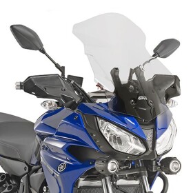 D2130St plexi čiré Yamaha MT-07 Tracer 700 (16-19), vxš560x410 mm, o 170 mm vyšší