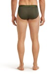 Pánské merino slipy ICEBREAKER Mens Anatomica Briefs, Dark Loden velikost: M