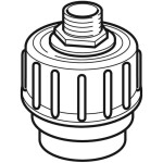 GEBERIT - Příslušenství Přechodová spojka s vnějším závitem a šroubením, DN40, G 1 152.978.00.1