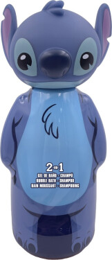 Pěna do koupele + šampón Stitch s přísavkou 2v1 2x 300 ml - UnderCover