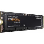 SAMSUNG 970 EVO Plus 1TB / M.2 2280 NVMe / MLC / RW: 3500 3300 MBps / IOPS: 600K 550K / MTBF 1.5mh / 5y (MZ-V7S1T0BW)