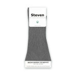 Netlačící ponožky Steven art.018 bílá 35-38