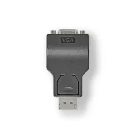 Nedis Adaptér DisplayPort (M) - VGA zásuvka černá / poniklovaný (CCGB37935BK)