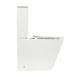 WC kombi komplet kombinovaný SAT Infinitio bílá matná mat vario odpad SATINF031VPSNWM SATINF031VPSNWM